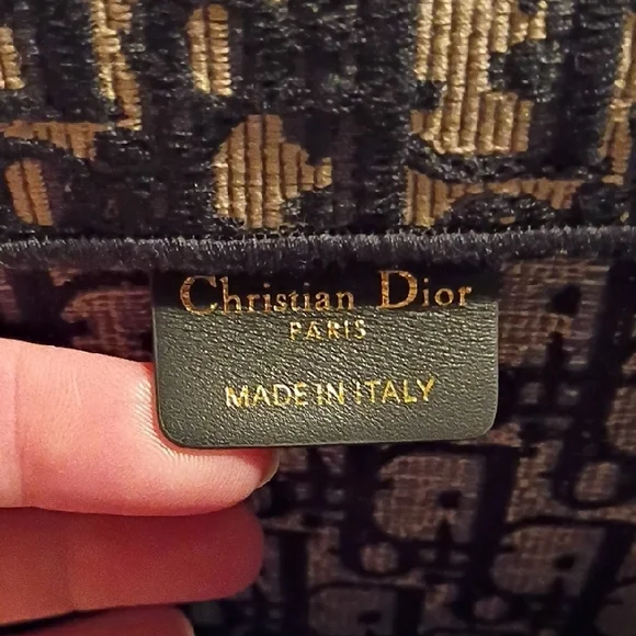 Dior Large Bag/Tote. In Perfect Condition!!! Colors Navy/Grey/Cream. - Picture 2 of 8